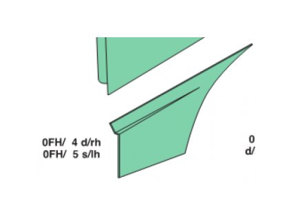 spodná časť dverí