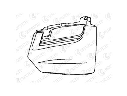 spodný nárazník ľavý MAN TGX Euro 6