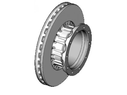 brzdový kotúč SAF100