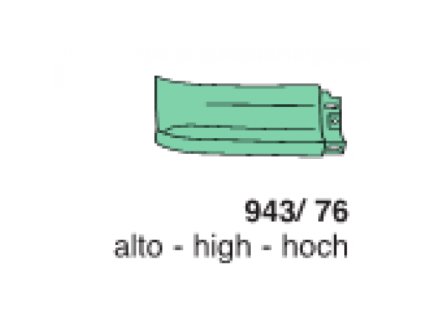 spojler nárazníka pravý