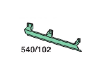 stred spojleru nárazníka