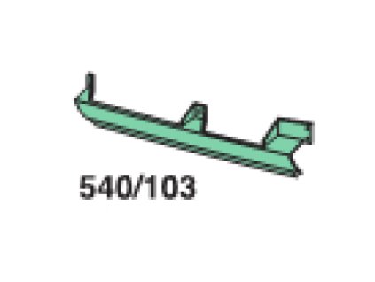 stred spojleru nárazníka