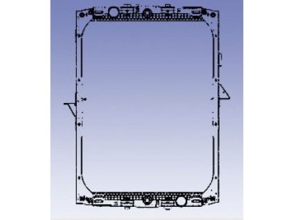 vodný chladič DAF od r.2