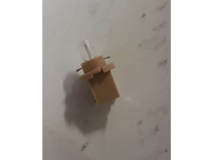 žiarovka 24V 1,2W plast