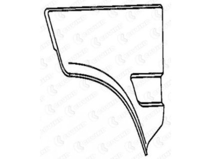 časť blatníka SCANIA R