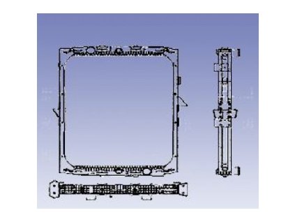 chladič vody DAF95XF