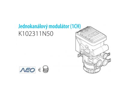 EBS jednokanalovy modul IRISBUS
