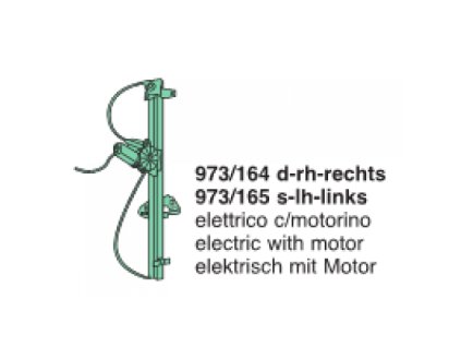 elektrický spúštač okna