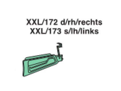 kľučka dverí pravá