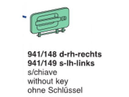 kľučka vonkajšia ACTROS