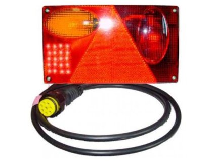 LED MULTIPOINTs integrovaným trojuholníkom ľavé+hmlové svetlo