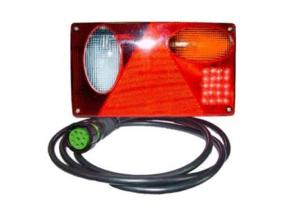 LED MULTIPOINTs integrovným trojuholníkom pravé+zadné svetlo