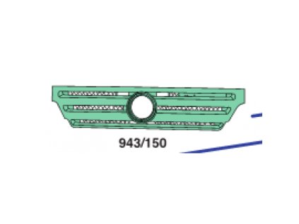 maska predná MERCEDES  ACTROS 2