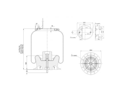 mech pruženia DAF hendrickson