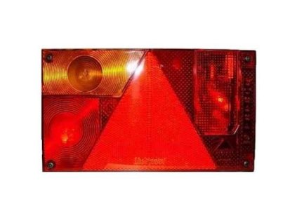 MULTIPOINTII s trojuholníkovým sklom ľavé svetlo+osvetlenie ŠPZ