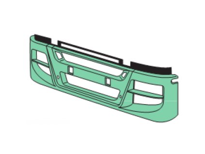 nárazník IVECO STRALIS 2007 náhrada 560/890