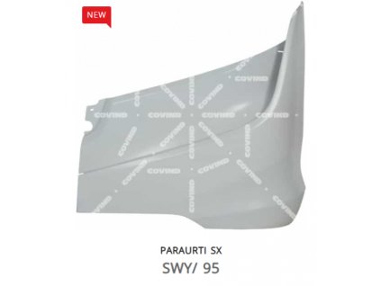 nárazník ľavý IVECO S-WAY X-WAY svetlo sivý