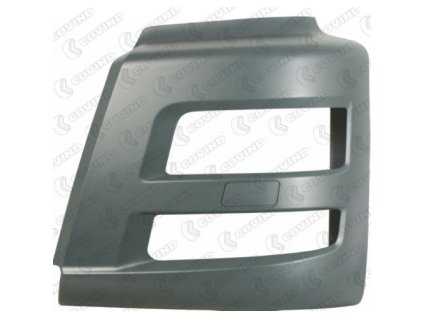 nárazník ľavý MAN TGM TGL EU6 sivý