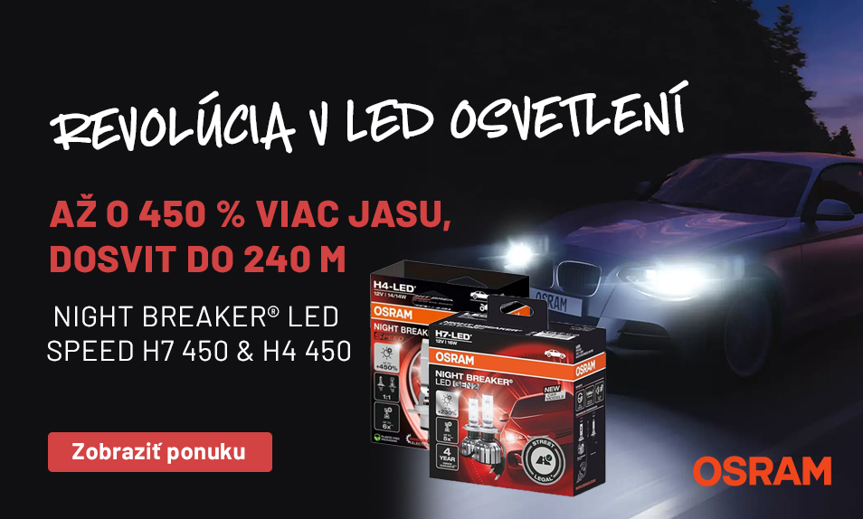 Osram Night Breaker LED SPEED H7 450 & H4 450