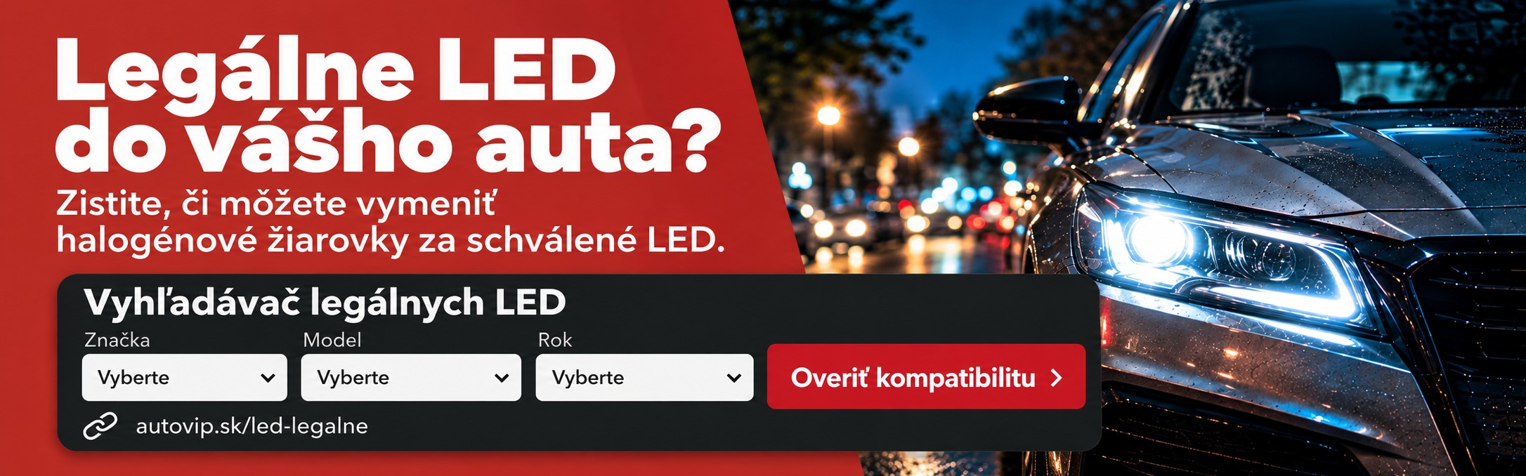 Vyhľadávač legálnych LED