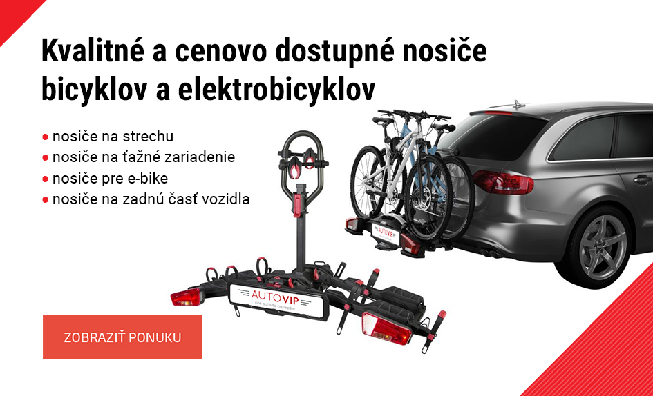 Kvalitné a cenovo dostupné nosiče bicyklov a elektrobicyklov