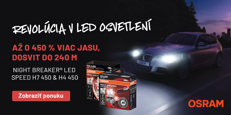 Osram Night Breaker LED SPEED H7 450 & H4 450