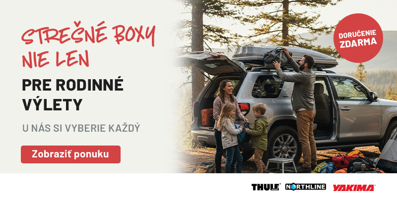 Strešné boxy, nie len pre rodinné výlety