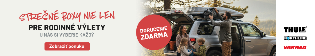 Strešné boxy, nie len pre rodinné výlety