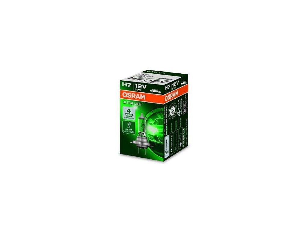 OSRAM H7 ULTRA LIFE 12V 55W PX26d, 1 ks (64210ULT) 