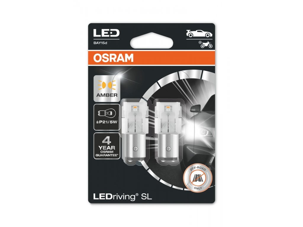 [7528DYP 02B] 12V 1,9W BAY15d ambrová Blister 02
