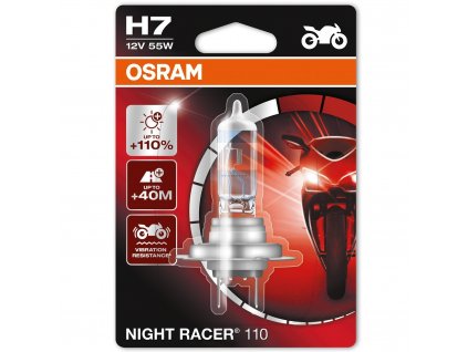 OSRAM H7 NIGHT RACER 110 PX26d 12V 55W (64210NR1-01B)