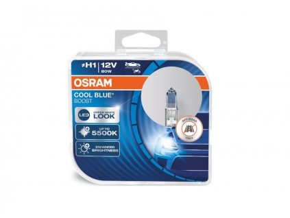 xenonove vybojky OSRAM COOL BLUE BOOST H1 62150CBB HCB