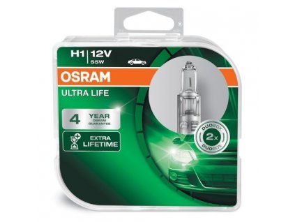 OSRAM H1 ULTRA LIFE 12V 55W P14,5s, BOX (64150ULT-HCB)