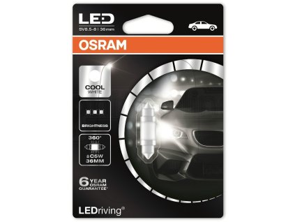 OSRAM LEDriving PREMIUM Retrofit C5W 12V SV8,5-8 COOL WHITE (6498CW-02B)