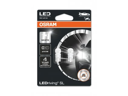 OSRAM LEDriving SL W5W W2.1x9.5d 12V 0,8W 6000K (2825DWP-2BL)