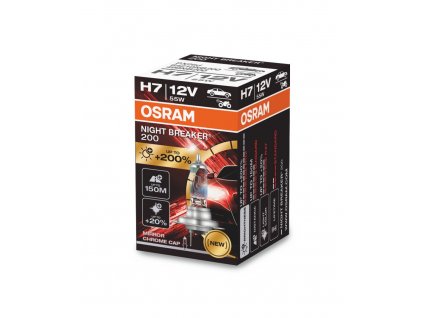 OSRAM Night Breaker +200% H7 PX26d 12V 55W (64210NB200)