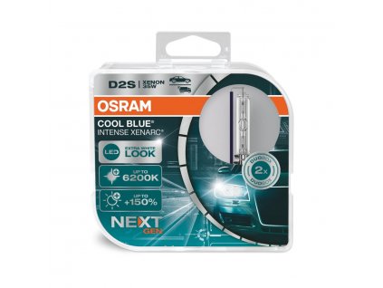 OSRAM COOL BLUE INTENSE (NEXT GEN) D2S P32d-2 85V 35W (2ks) (66240CBN-HCB)