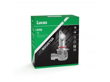 LUCAS LEDBOOSTER H10 PY20d 12V 15W sada 2 ks