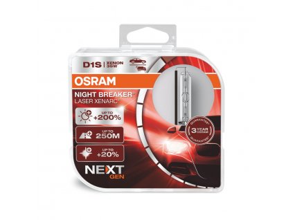 OSRAM NIGHT BREAKER LASER D1S 66140XNN HCB