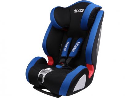 Autosedačka SPARCO 9-36kg, černo-modrá