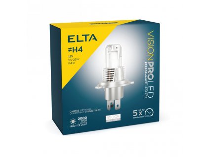 [EB8472TR] 12V 15W 6500K P43t (≠H4) LEDx2 Elta