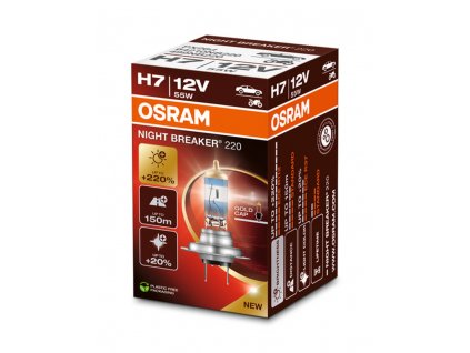 [64210NB220] 12V 55W PX26D H7 NIGHT BREAKER 220%