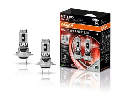 OSRAM SPEED NIGHT BREAKER® H7 LED GEN2 12V 16W 6000K Cool White Ecopack (2ks) (64210DWNBSP 2HB)