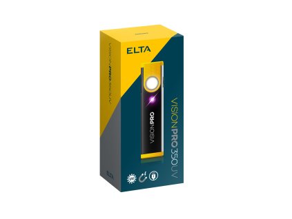 [EB8262] LED svetlo vreckové s UV svetlom nabíjateľné 350LM, 3W COB + 1SMD