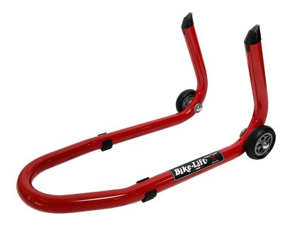 BIKE-LIFT FS-9 – Predný stojan na motocykel bez adaptérov, červený