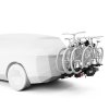 THULE EASYFOLD 3 + ADAPTER - nosič 4 bicyklov na ťažné zariadenie
