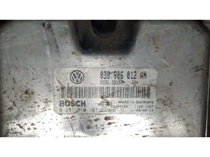 Řídící jednotka motoru Škoda 038 906 012 AN