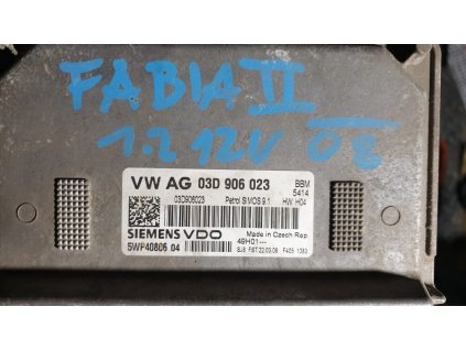 Řídící jednotka motoru Škoda 03D 906 023