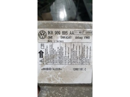 Řídící jednotka airbagu 1K0 909 605 AA
