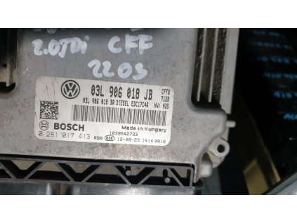 Řídící jednotka motoru 03L 906 018 JB